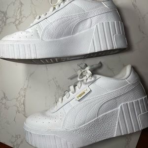 puma wedge white sneaker